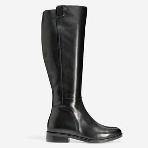 Cole Haan Katrina Black Leather Riding Boot NWOT